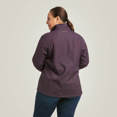 Rebar Stretch Canvas Softshell Jacket Women - PLUM PERFECT