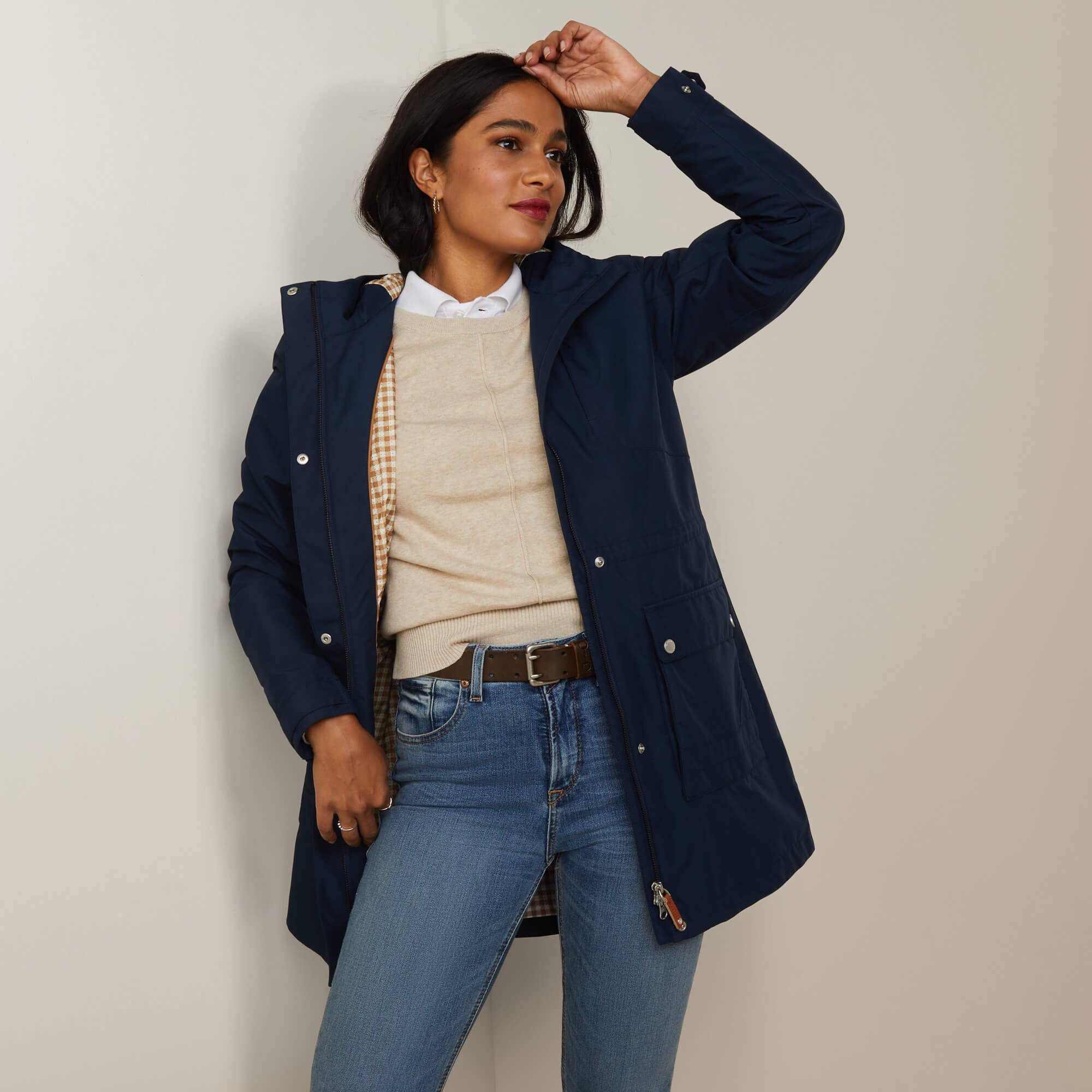 Atherton Jacket Women - NAVY