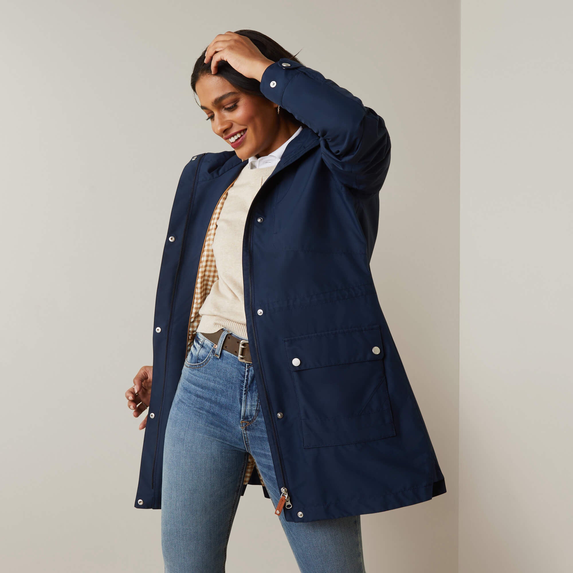 Atherton Jacket Women - NAVY