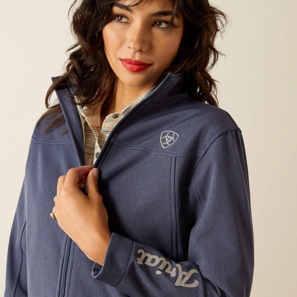 New Team Heritage Jacket Women - RIVERSIDE CHAMBRAY