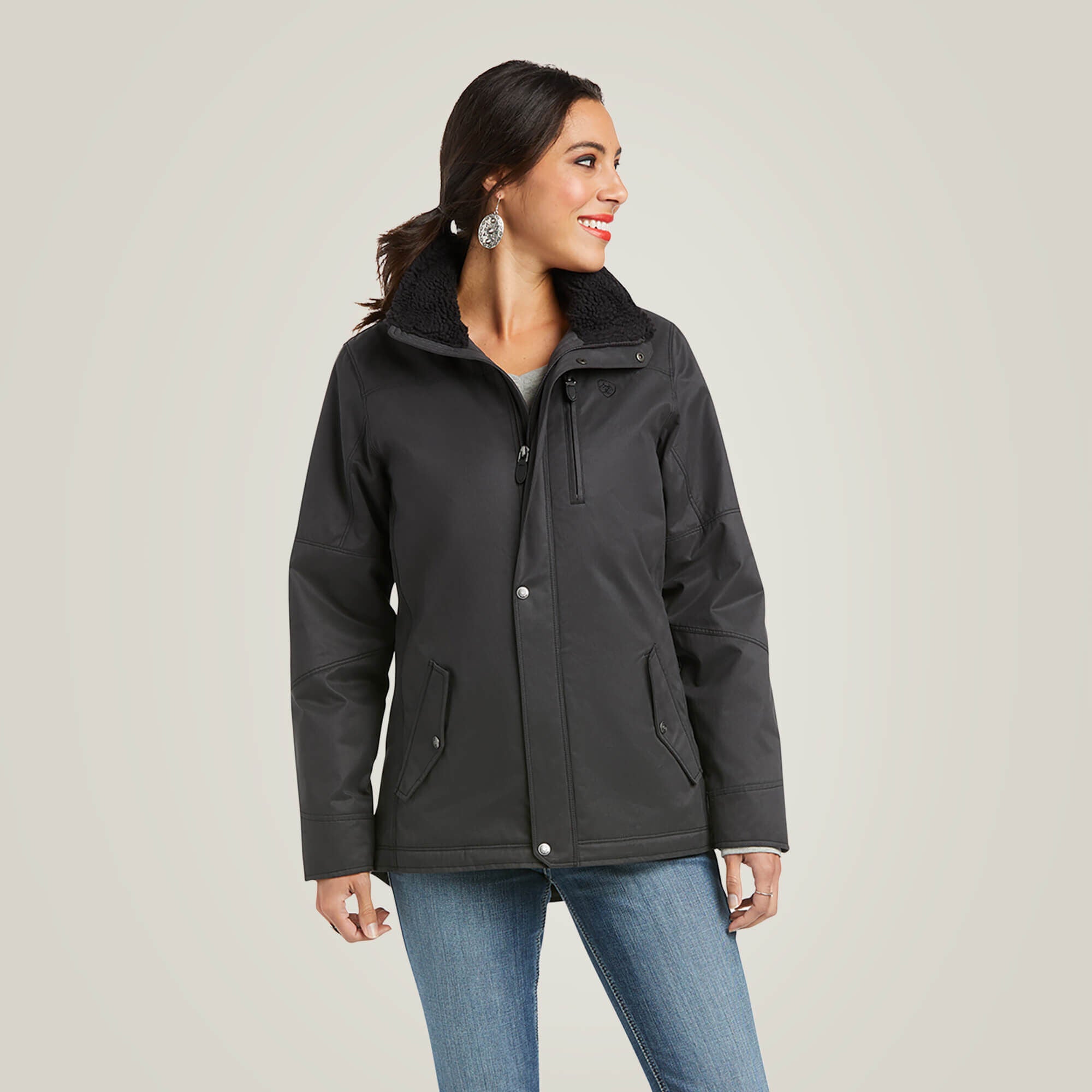 Grizzly Insulated Jacket Women - PHANTOM