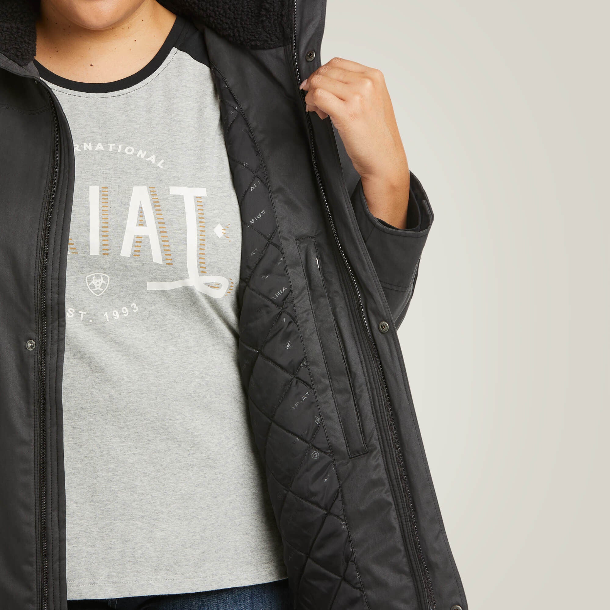 Grizzly Insulated Jacket Women - PHANTOM
