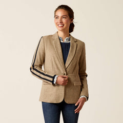 Dornie Blazer Women - CAMEL HERRINGBONE