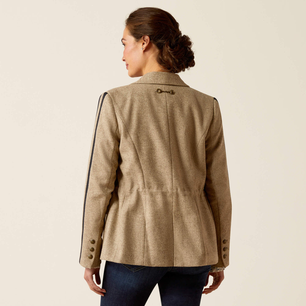 Dornie Blazer Women - CAMEL HERRINGBONE