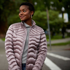 Ideal Down Coat Women - QUAIL