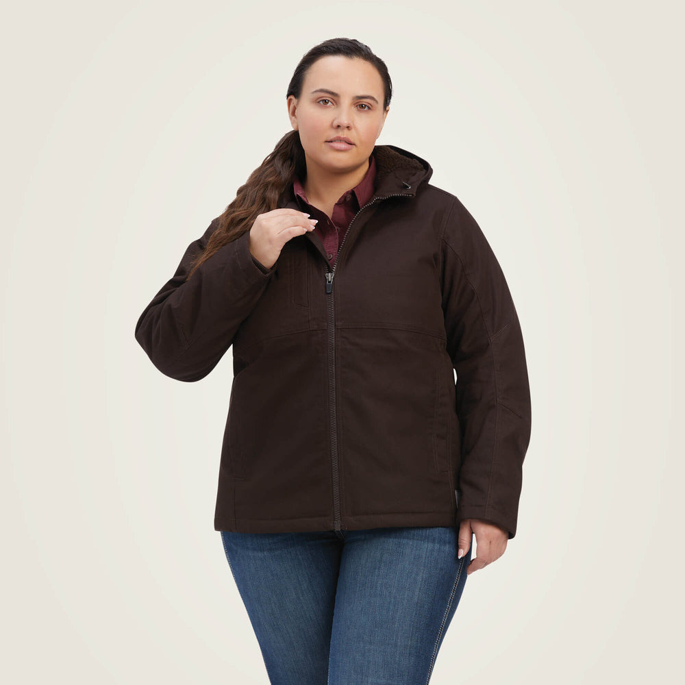 Rebar DuraCanvas Insulated Jacket Women - MOLE