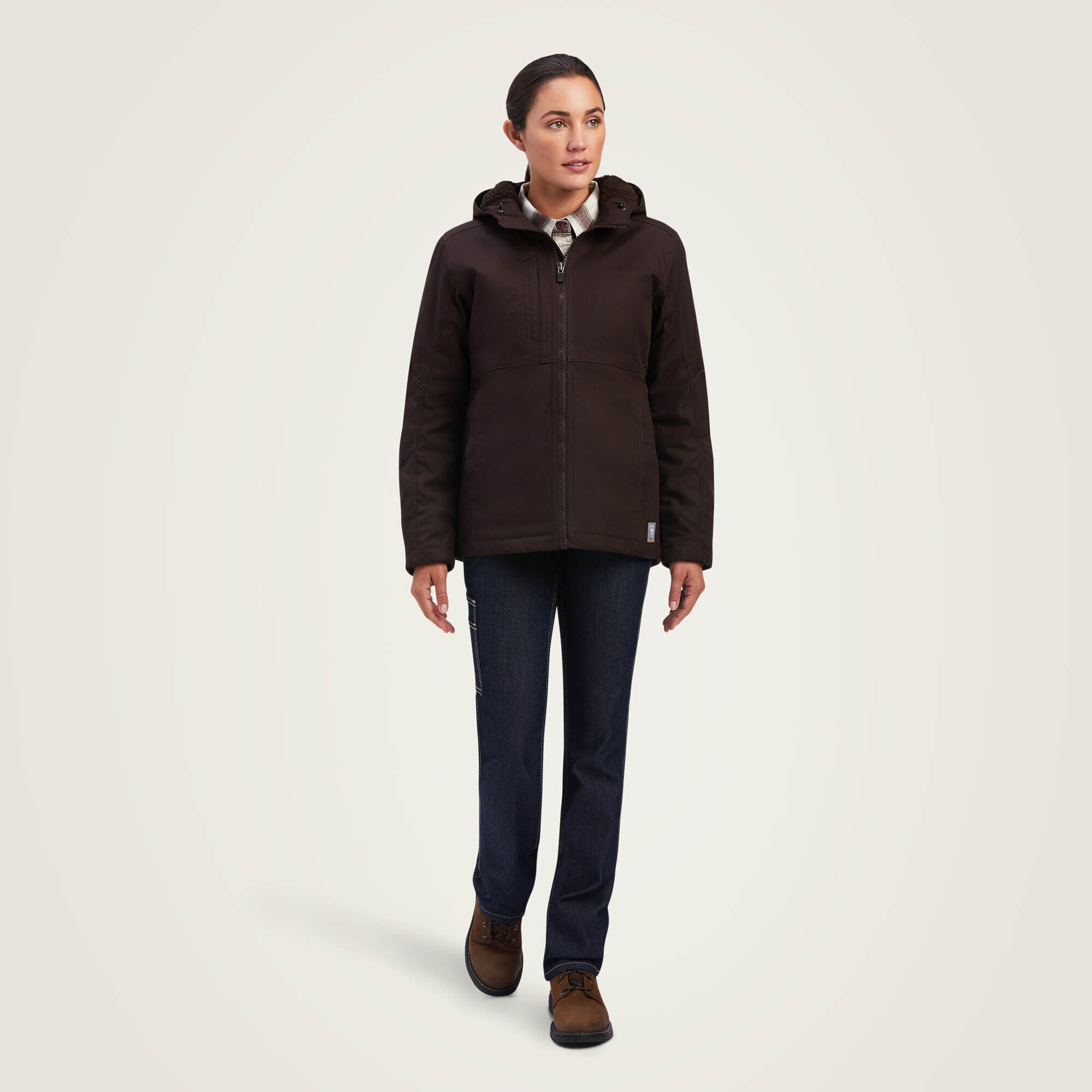 Rebar DuraCanvas Insulated Jacket Women - MOLE