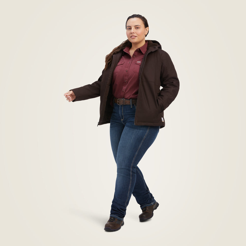 Rebar DuraCanvas Insulated Jacket Women - MOLE