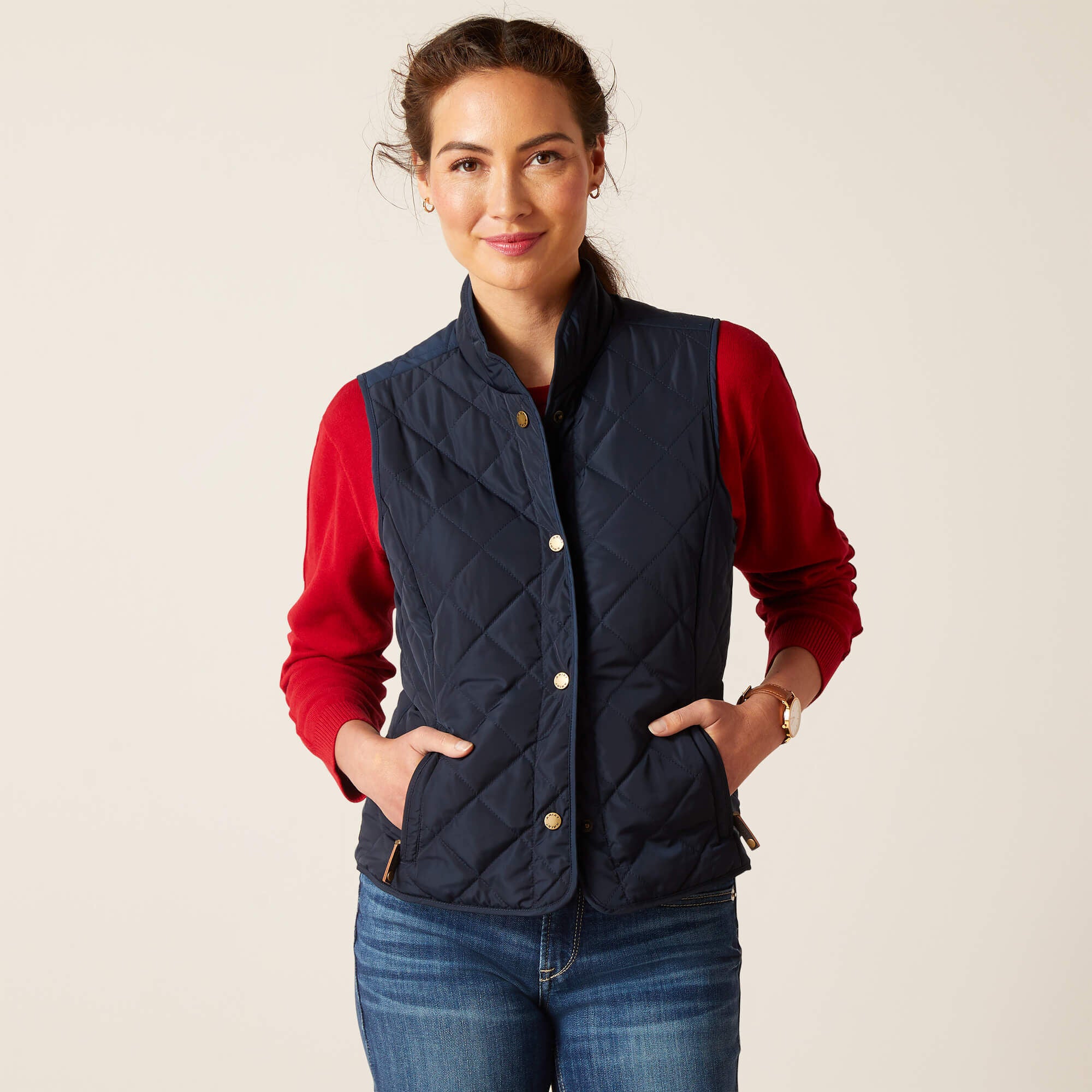 Woodside Vest Women - NAVY