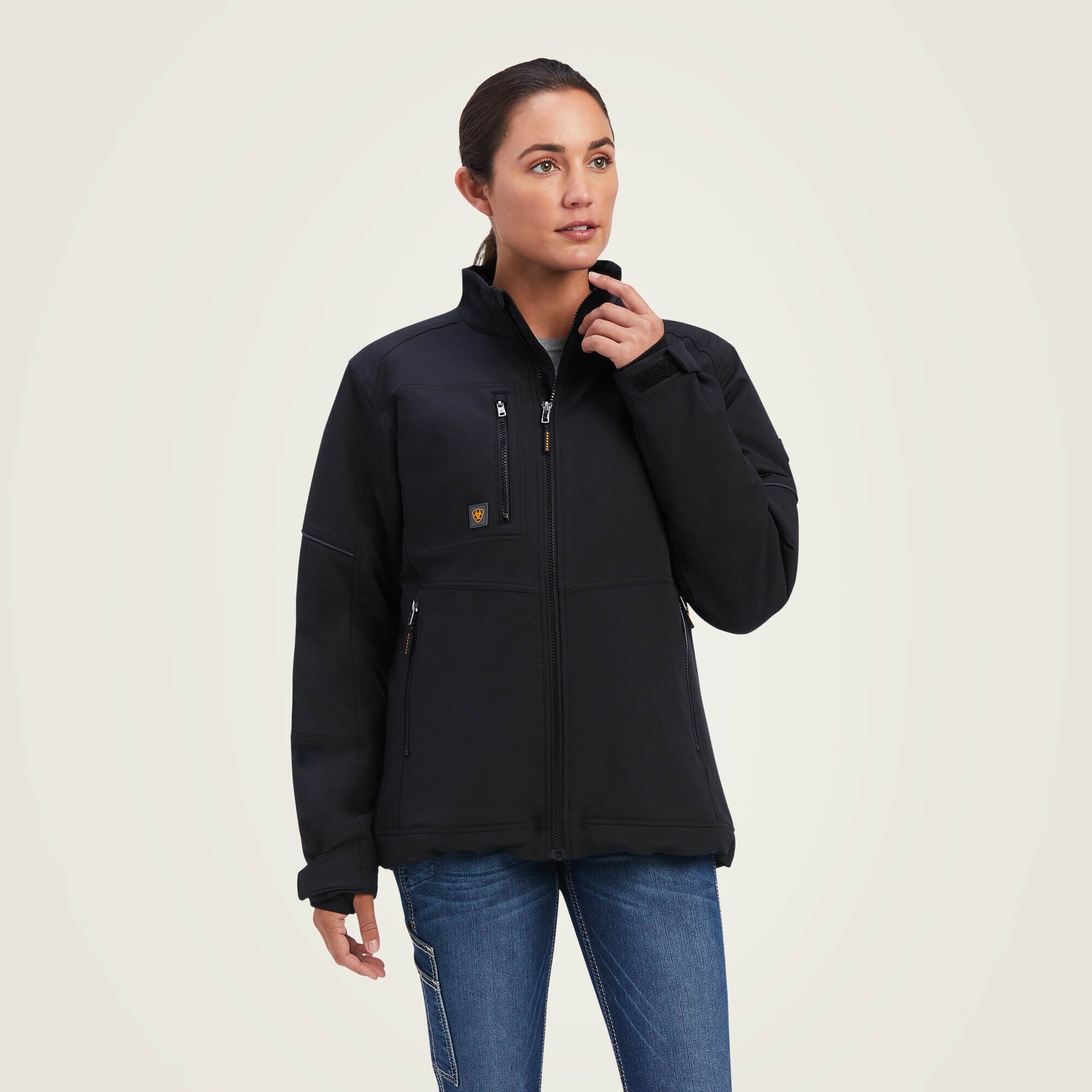 Rebar DriTEK DuraStretch Insulated Jacket Women - BLACK