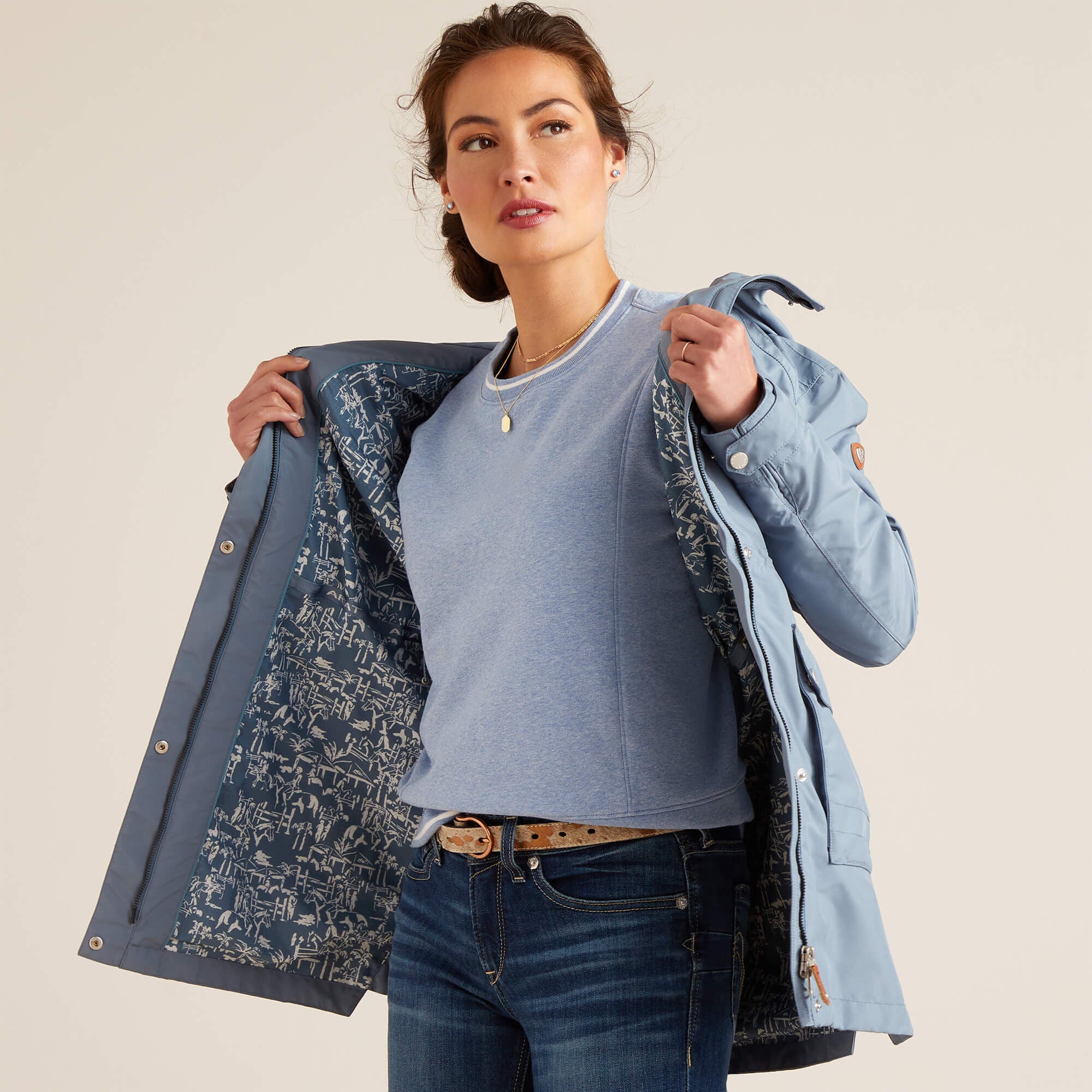 Atherton Jacket Women - BLUEFIN