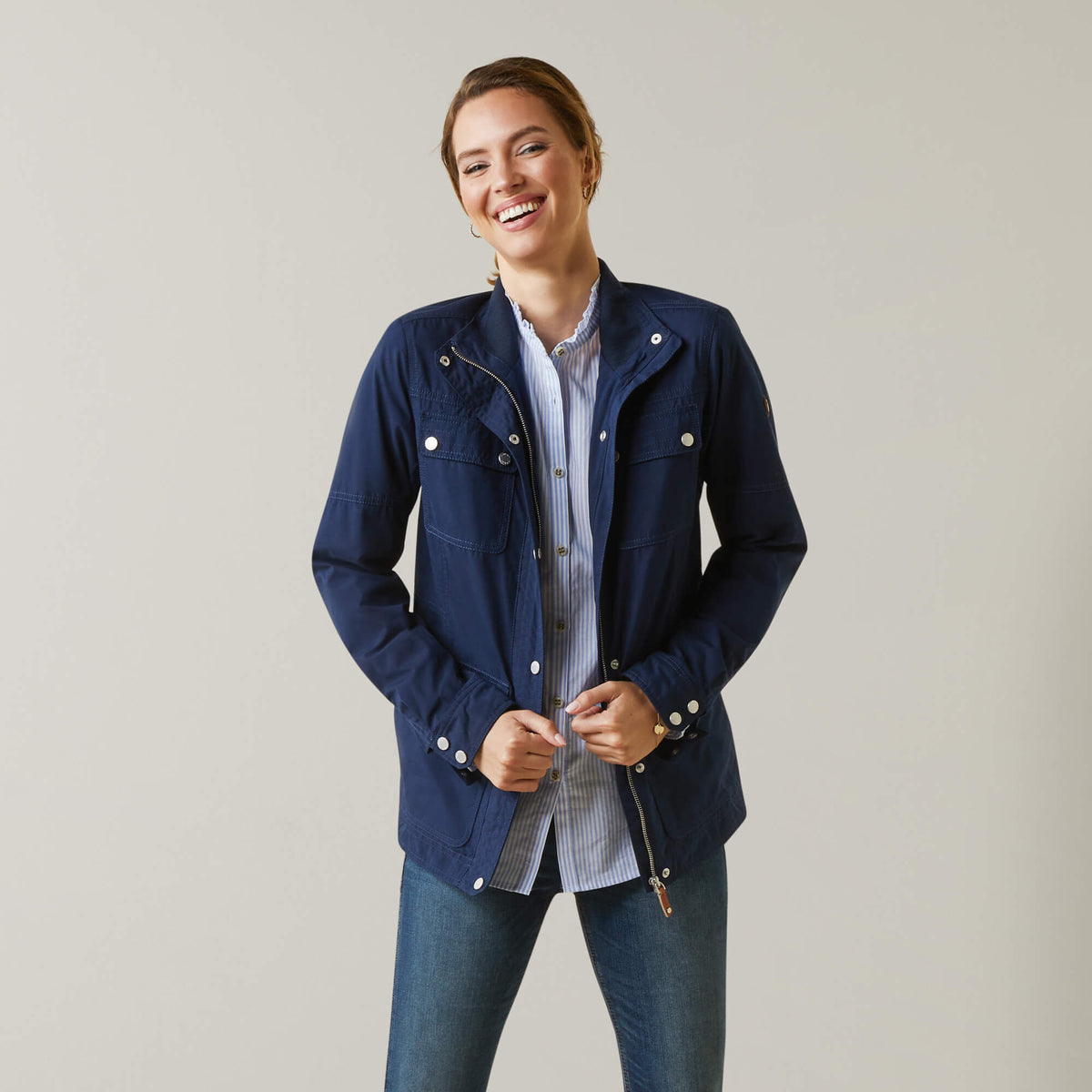 Calumet Field Jacket Women - NAVY