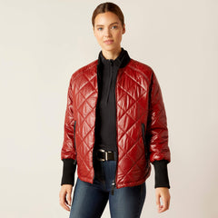 Charlie Insulated Jacket Women - FIRED BRICK