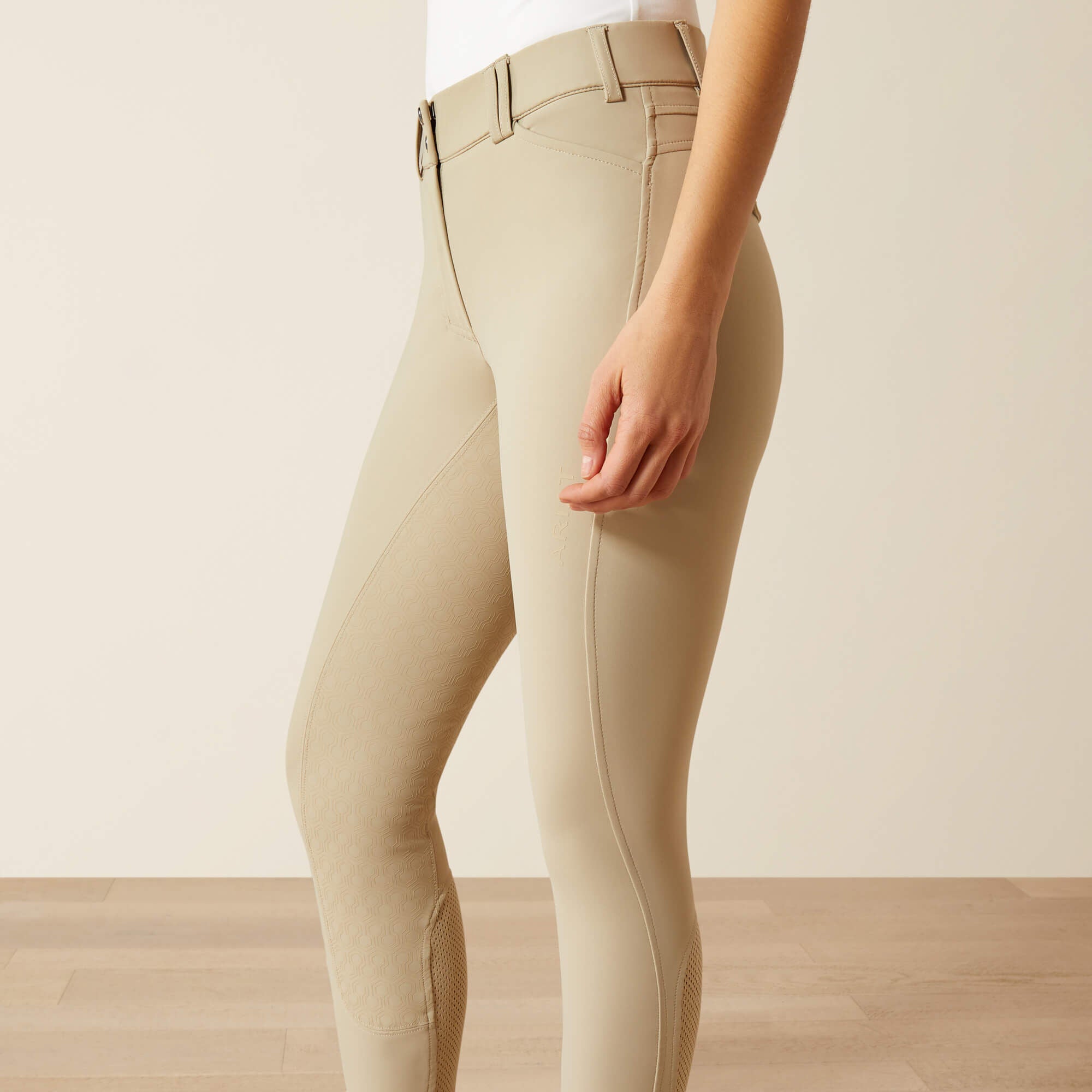 Tri Factor Grip Full Seat Breech Women - TAN
