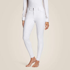 Tri Factor Grip Full Seat Breech Women - WHITE
