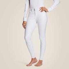 Tri Factor Grip Knee Patch Breech Women - WHITE
