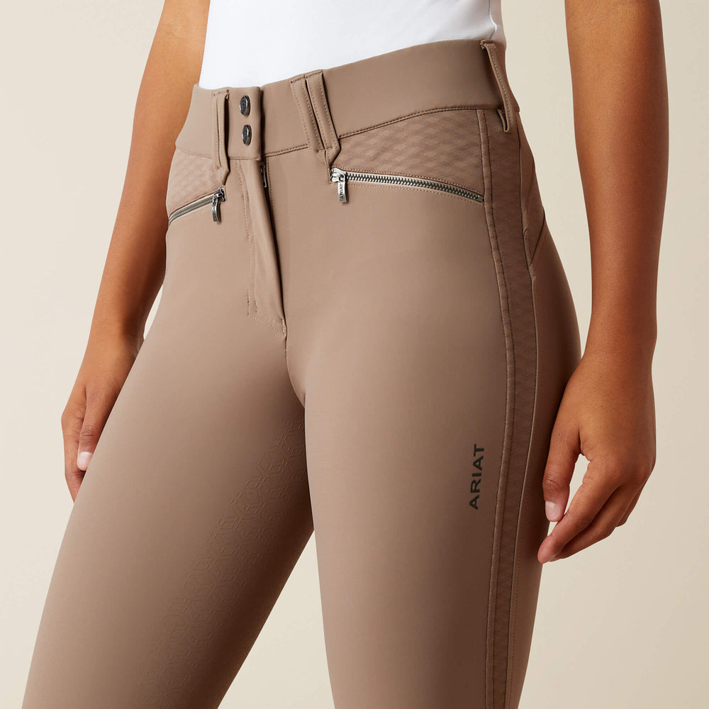 Tri Factor X Bellatrix Full Seat Breech Women - BRICK BROWN