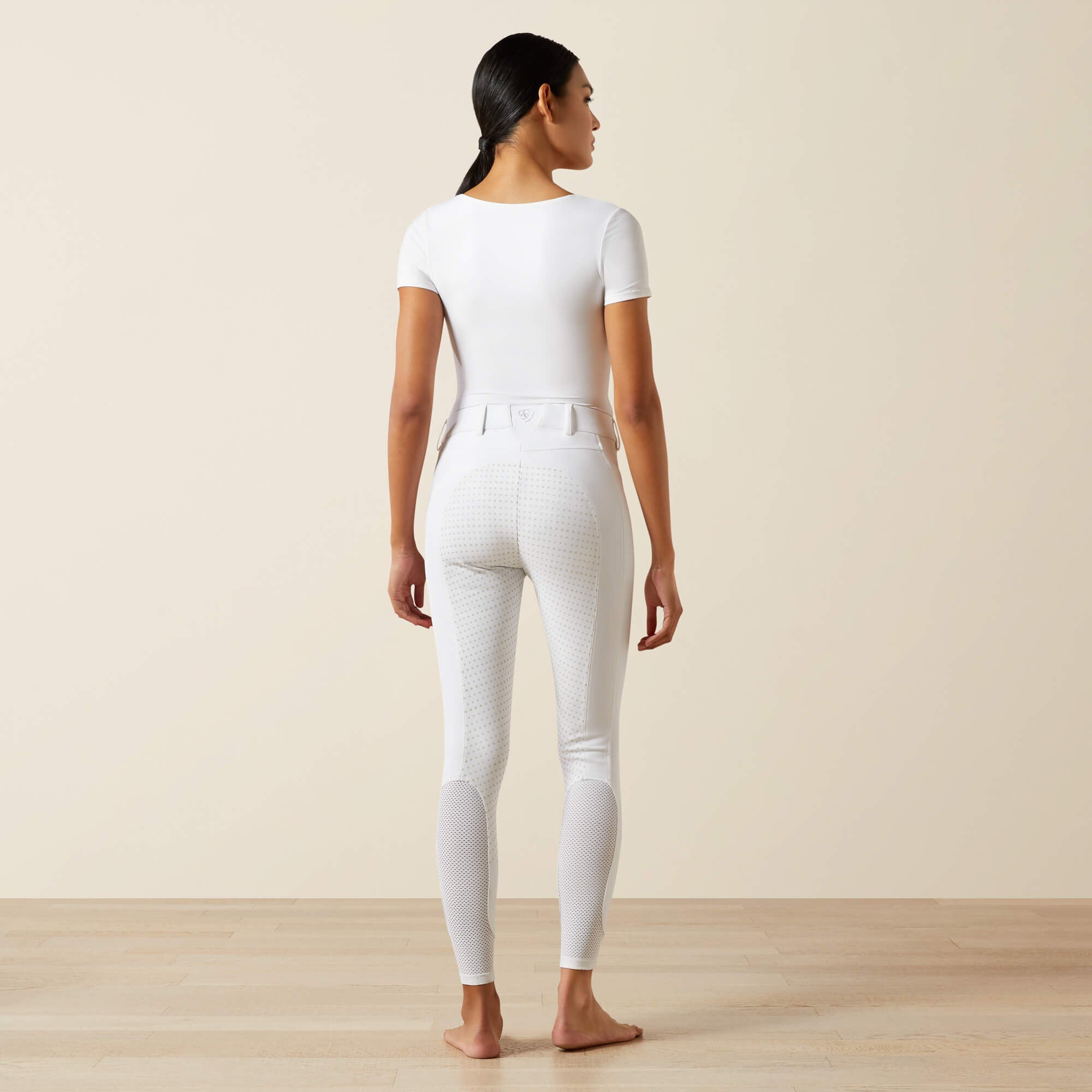 Tri Factor NT Full Seat Breech Women - WHITE