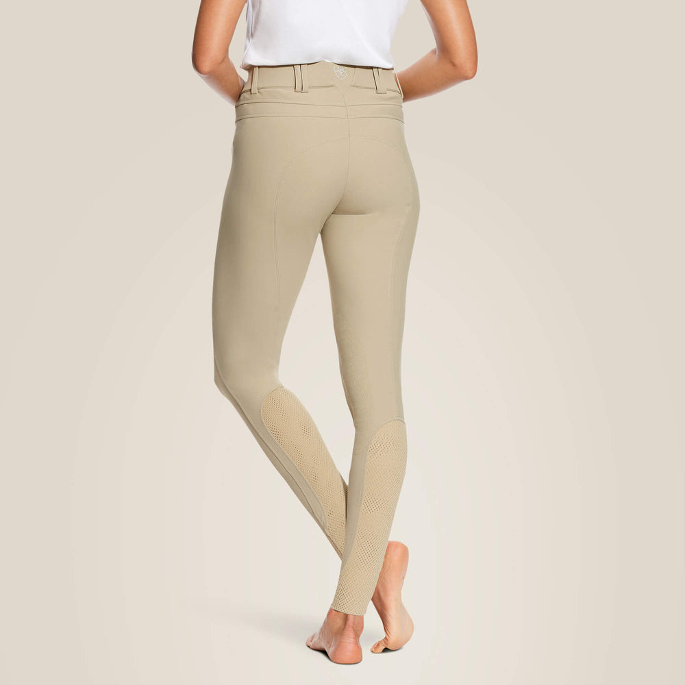 Tri Factor EQ Grip Knee Patch Breech Women - TAN