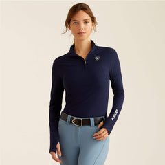 Lowell 3.0 1/4 Zip Baselayer Women - NAVY ECLIPSE