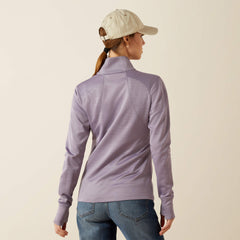 Team EQ 1/2 Zip Pullover Women - PURPLE ASH