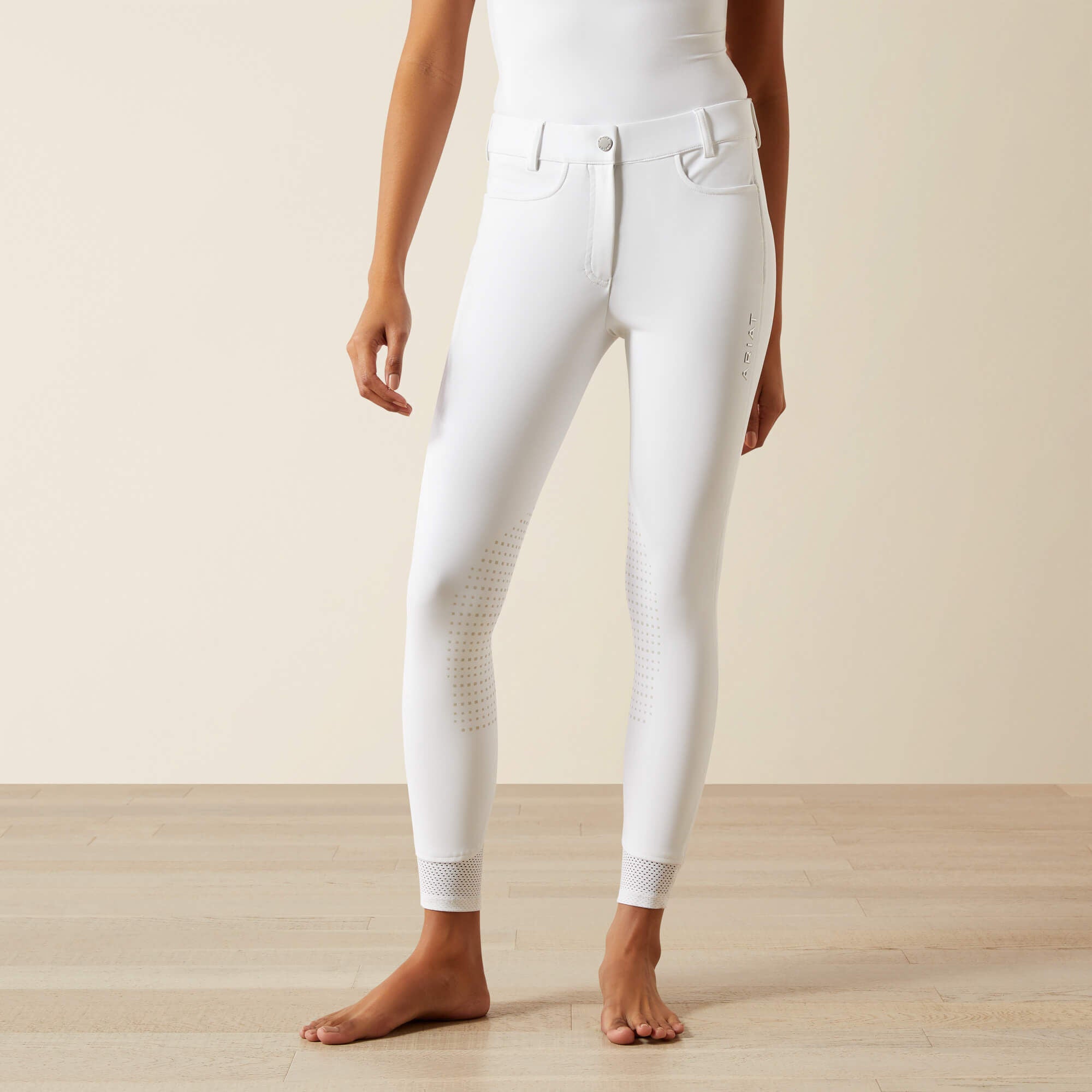 Tri Factor NT Knee Patch Breech Women - WHITE