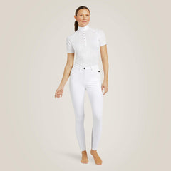 Speranza Knee Patch Breech Women - WHITE