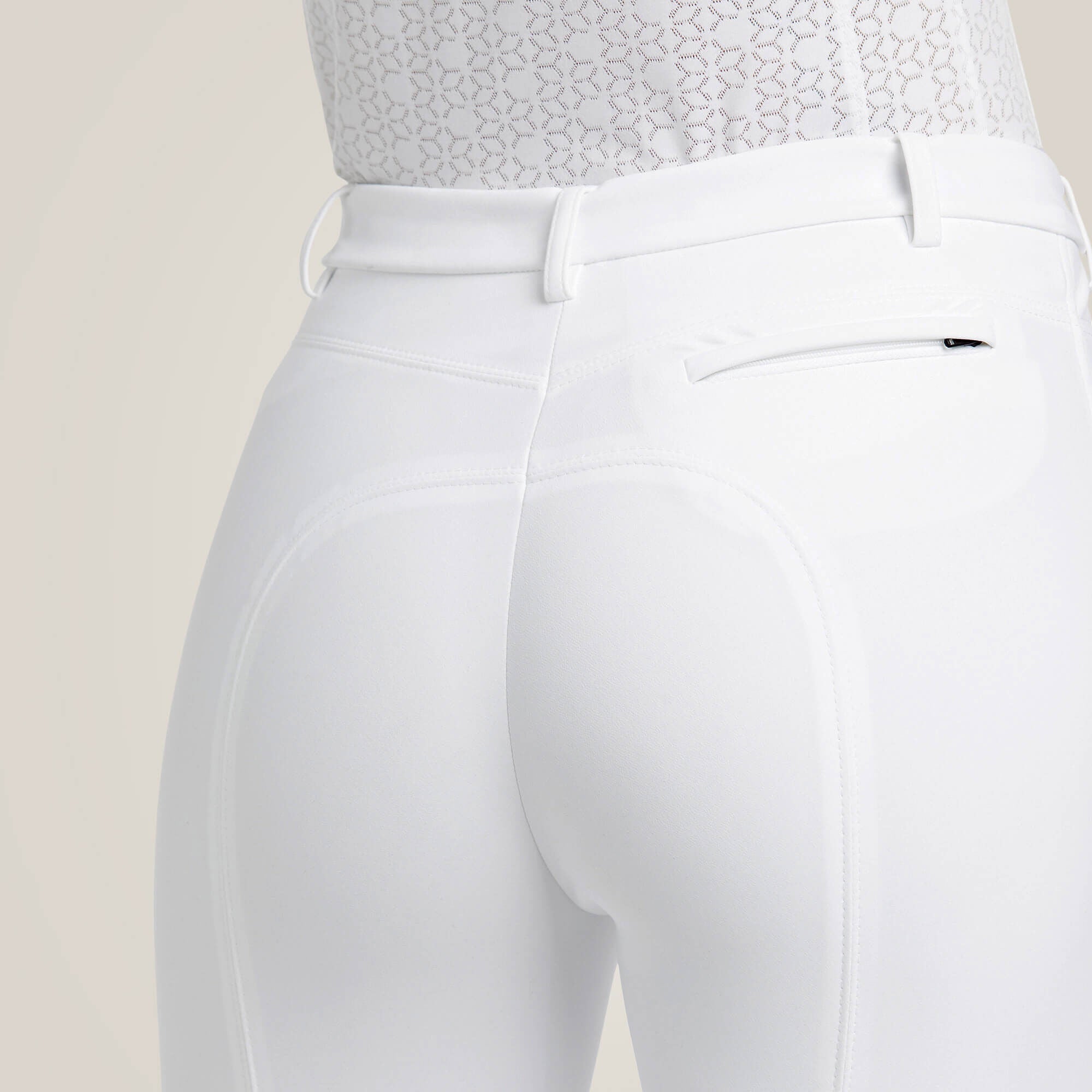 Speranza Knee Patch Breech Women - WHITE