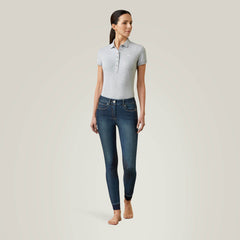 Halo Denim Knee Patch Breech Women - MARINE