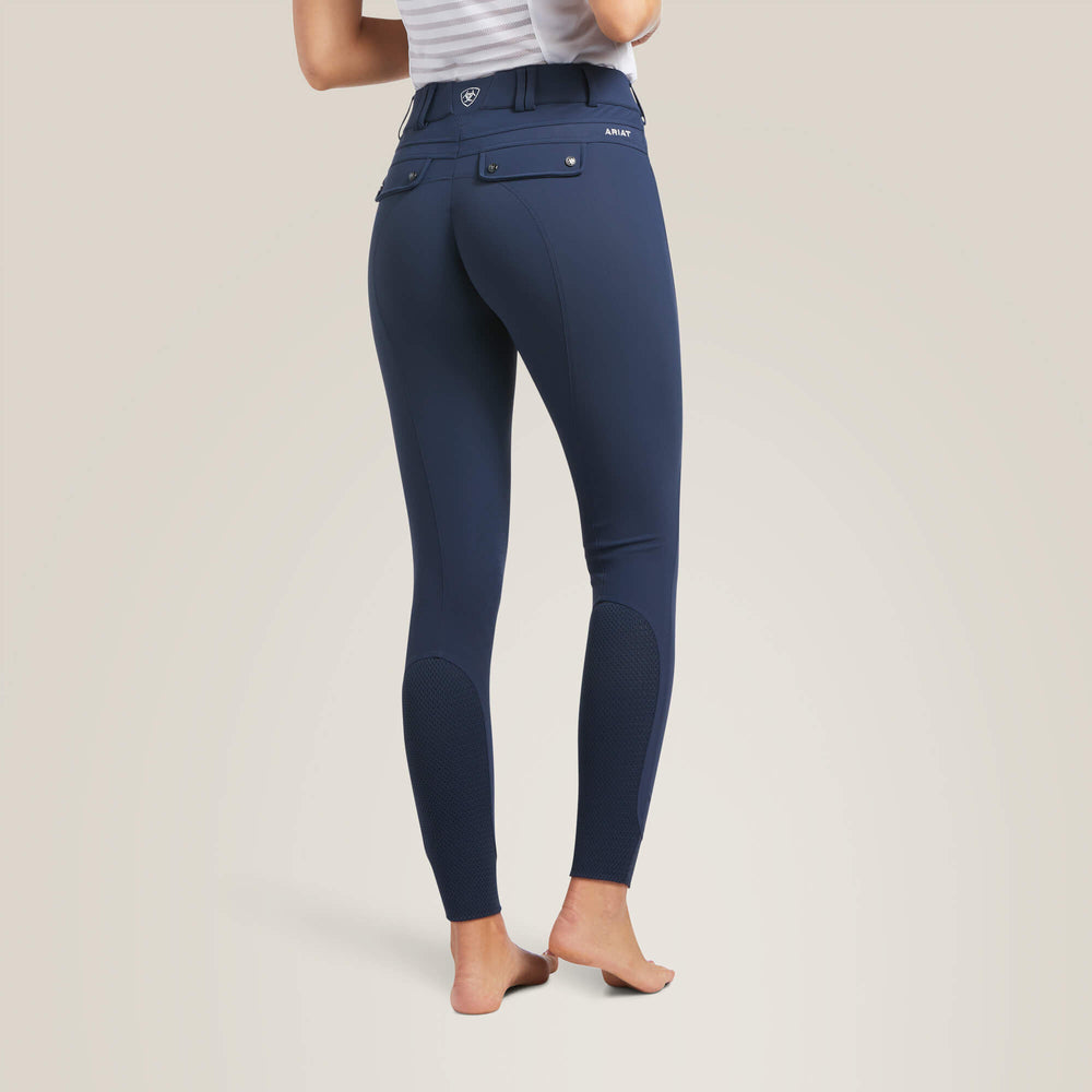 Tri Factor Grip Knee Patch Breech Women - BLUE NIGHTS