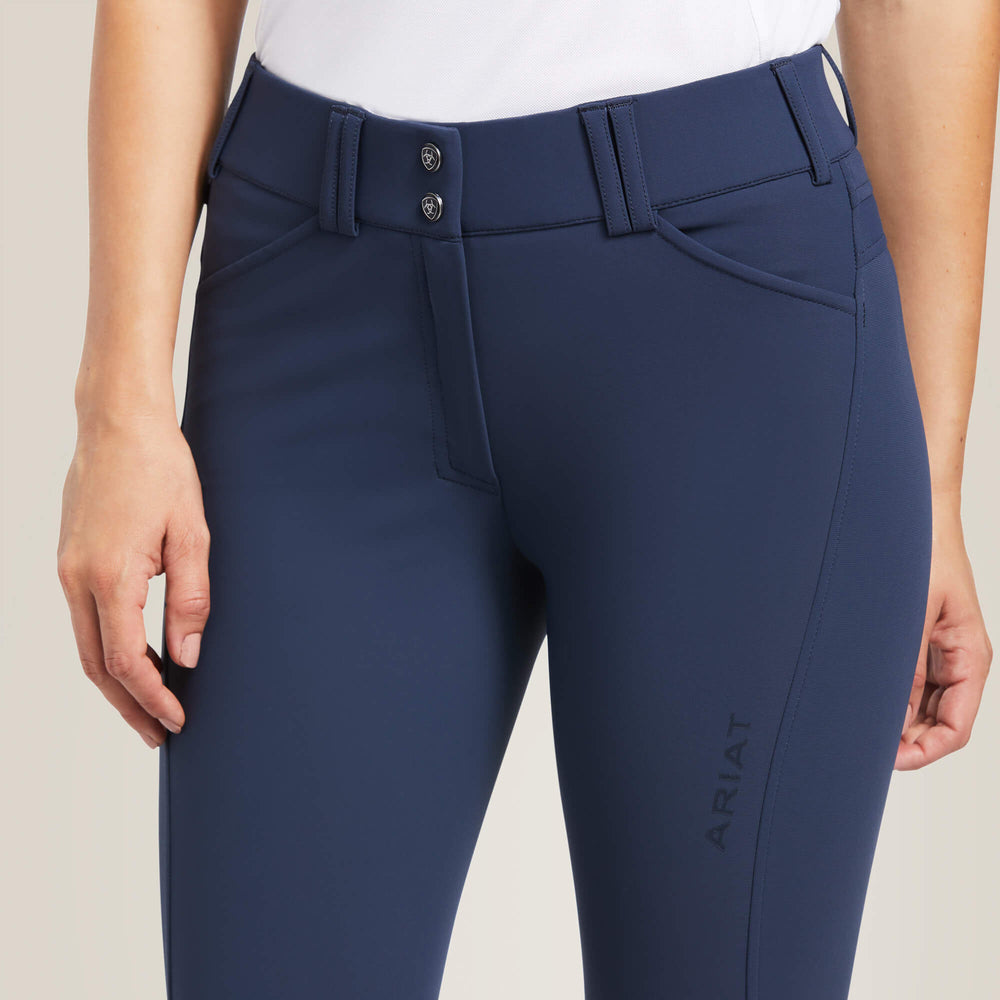 Tri Factor Grip Knee Patch Breech Women - BLUE NIGHTS