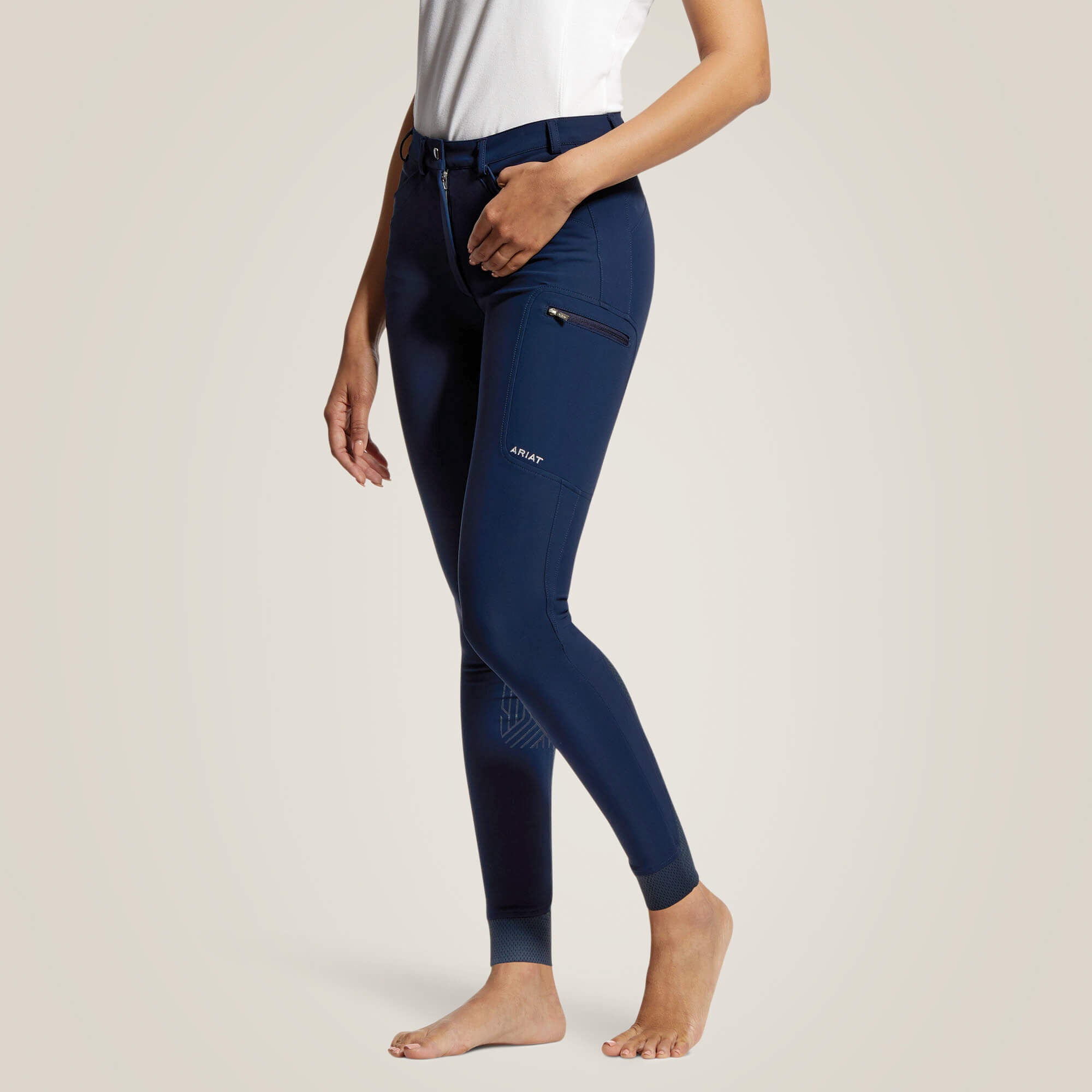 Triton Grip Knee Patch Breech Women - NAVY