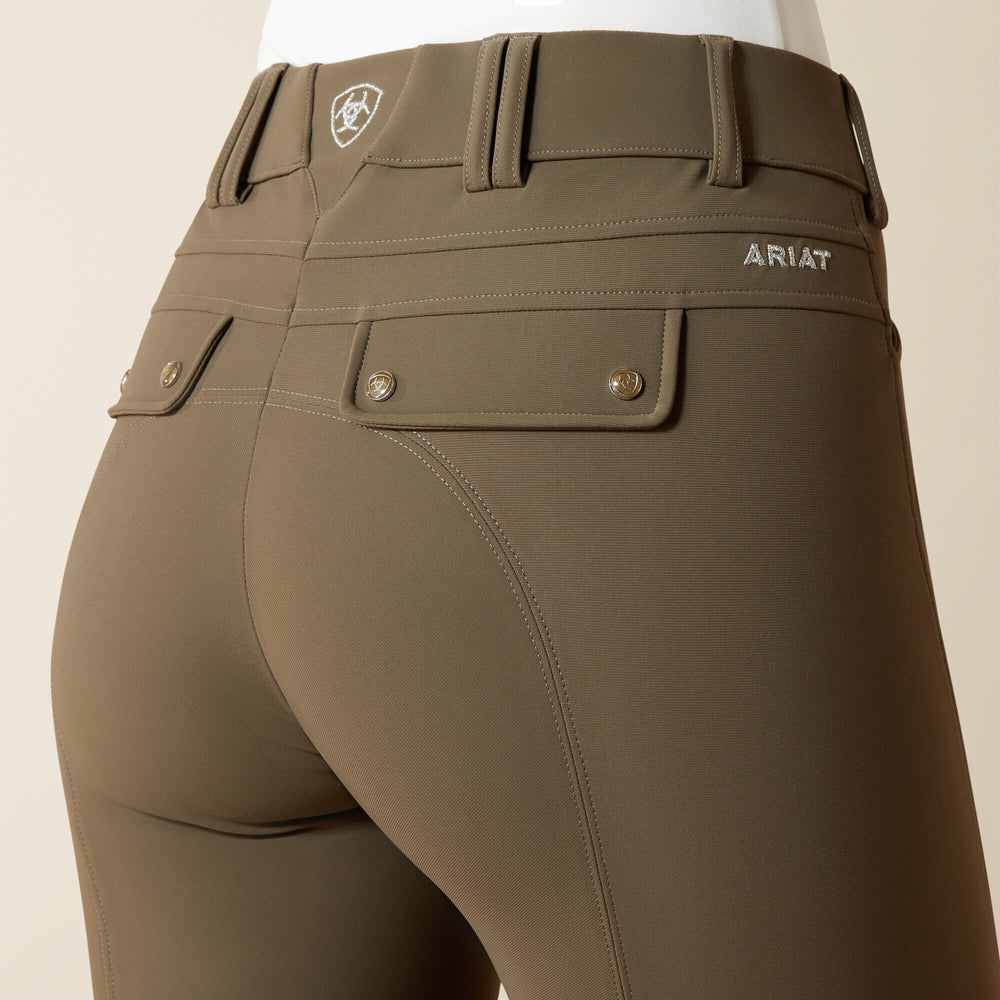 Tri Factor Grip Knee Patch Breech Women - BANYAN BARK