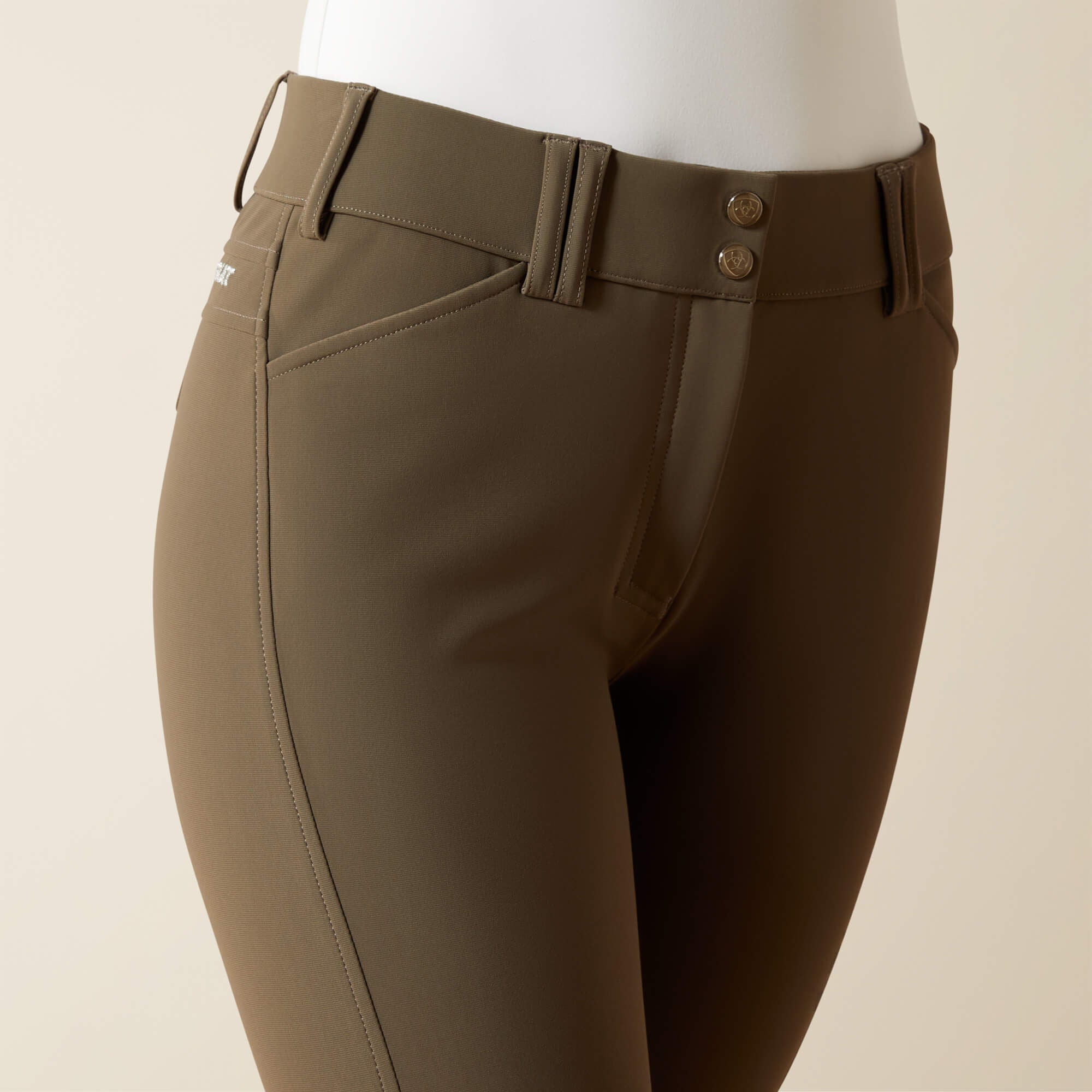 Tri Factor Grip Knee Patch Breech Women - BANYAN BARK