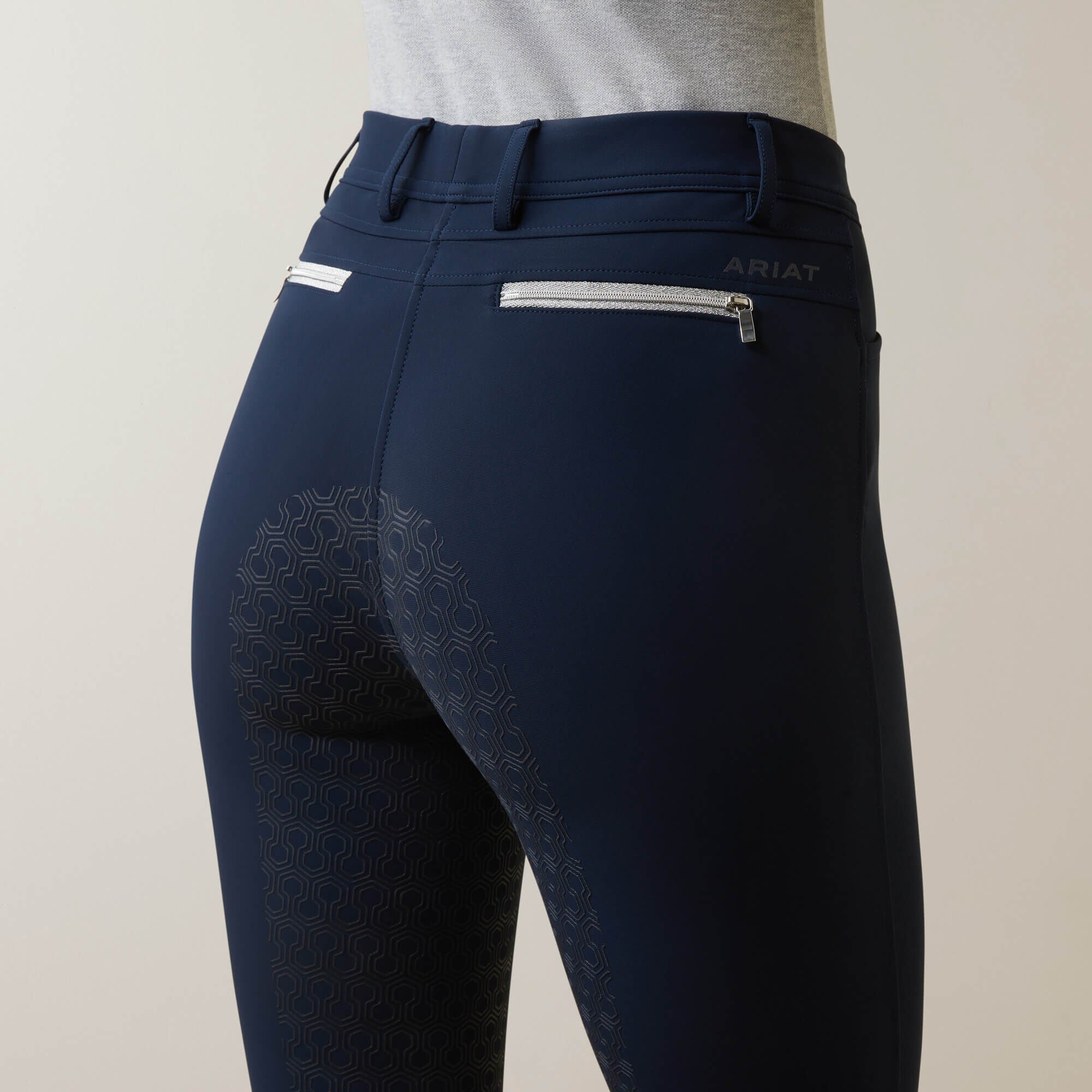 Tri Factor Pull-On Full Seat Breech Women - NAVY