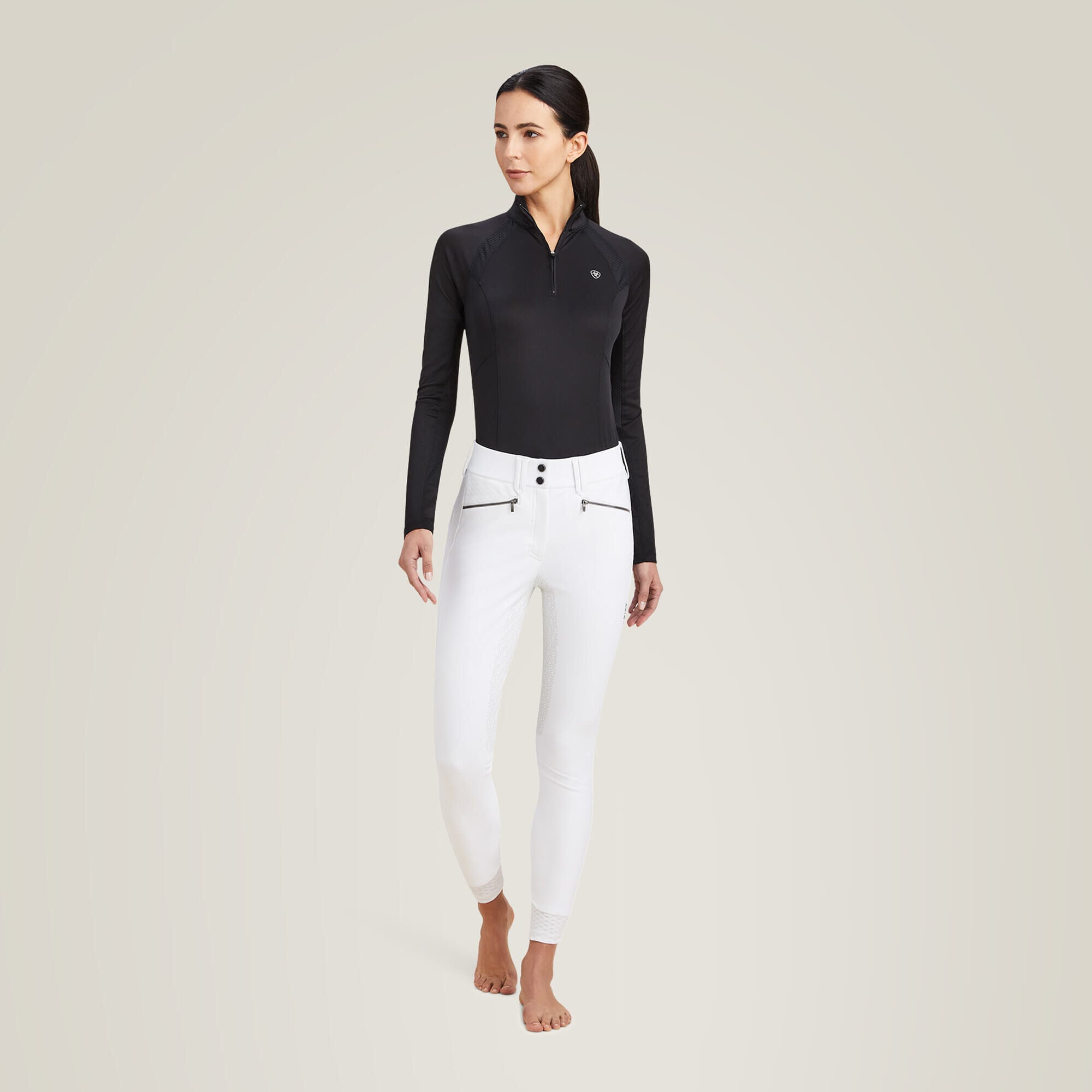 Tri Factor X Bellatrix Full Seat Breech Women - WHITE