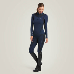 Ascent 1/4 Zip Baselayer Women - NAVY