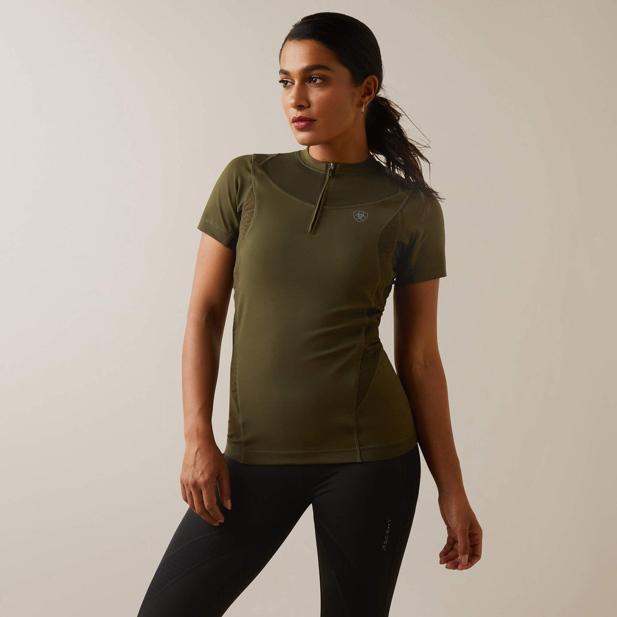 Ascent 1/4 Zip Baselayer Women - RELIC