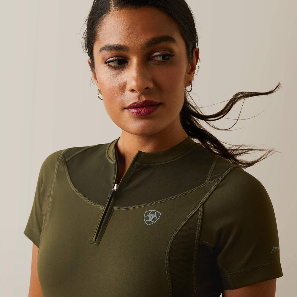 Ascent 1/4 Zip Baselayer Women - RELIC