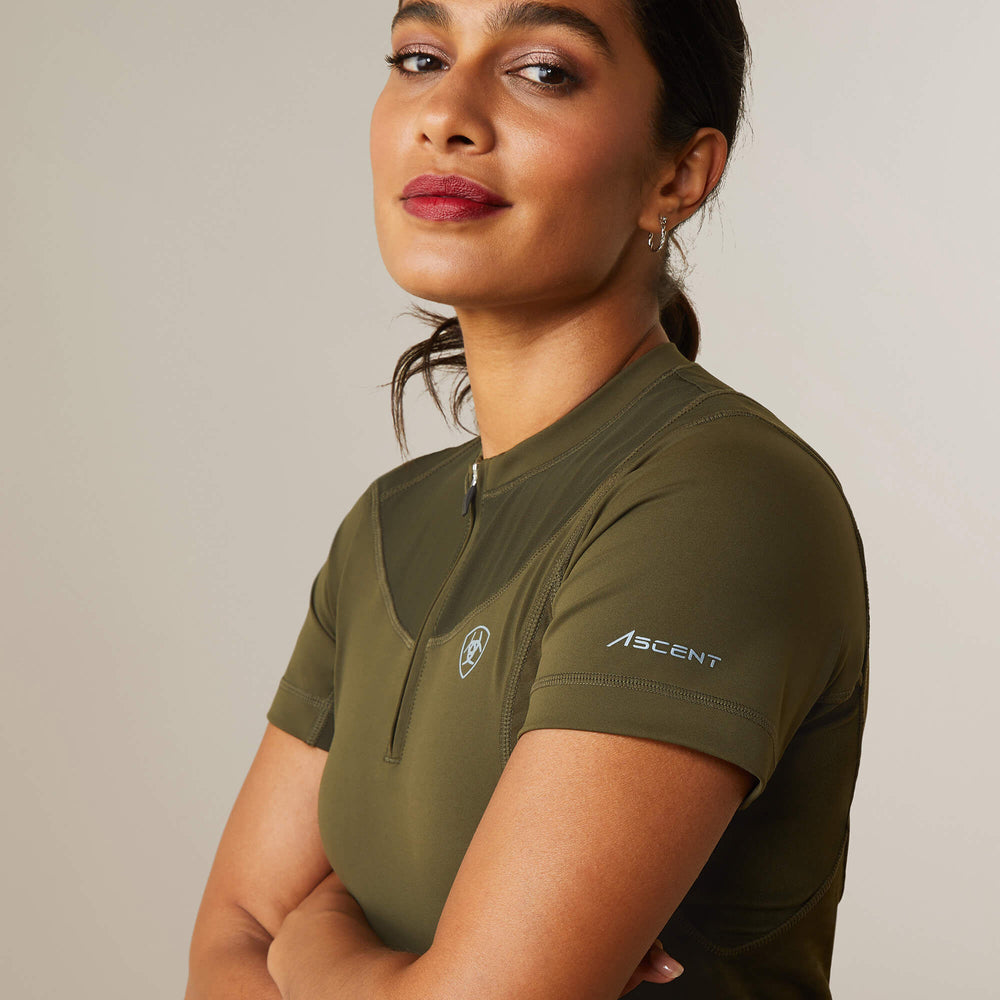 Ascent 1/4 Zip Baselayer Women - RELIC