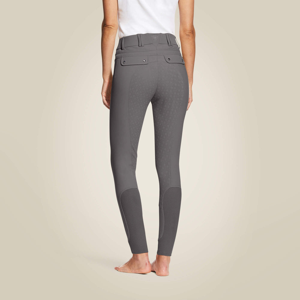 Tri Factor Grip Full Seat Breech Women - PLUM GREY