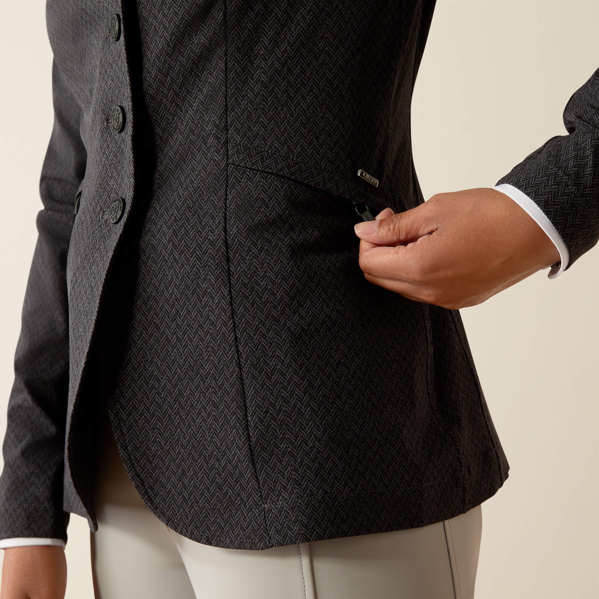 Artico 2.0 Show Coat Women - HERRINGBONE PRINT