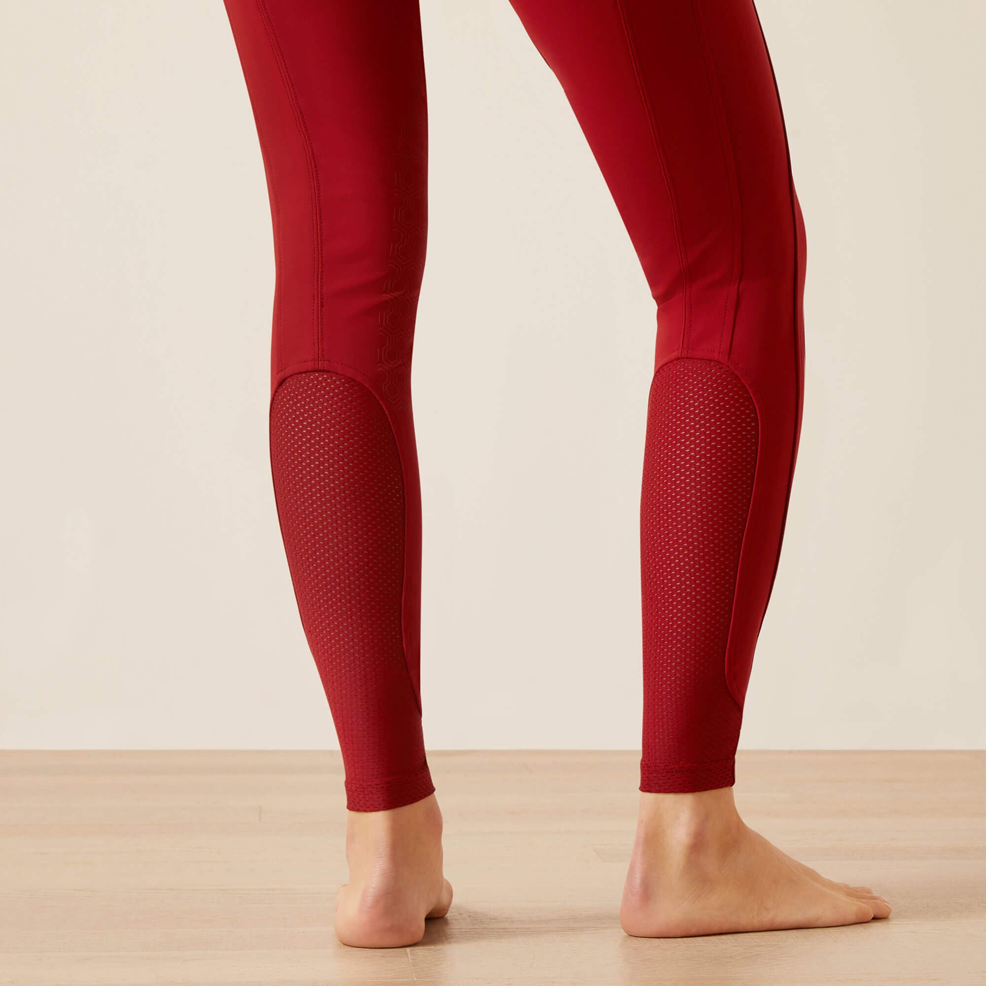 Tri Factor Grace Knee Patch Breech Women - SUN-DRIED TOMATO