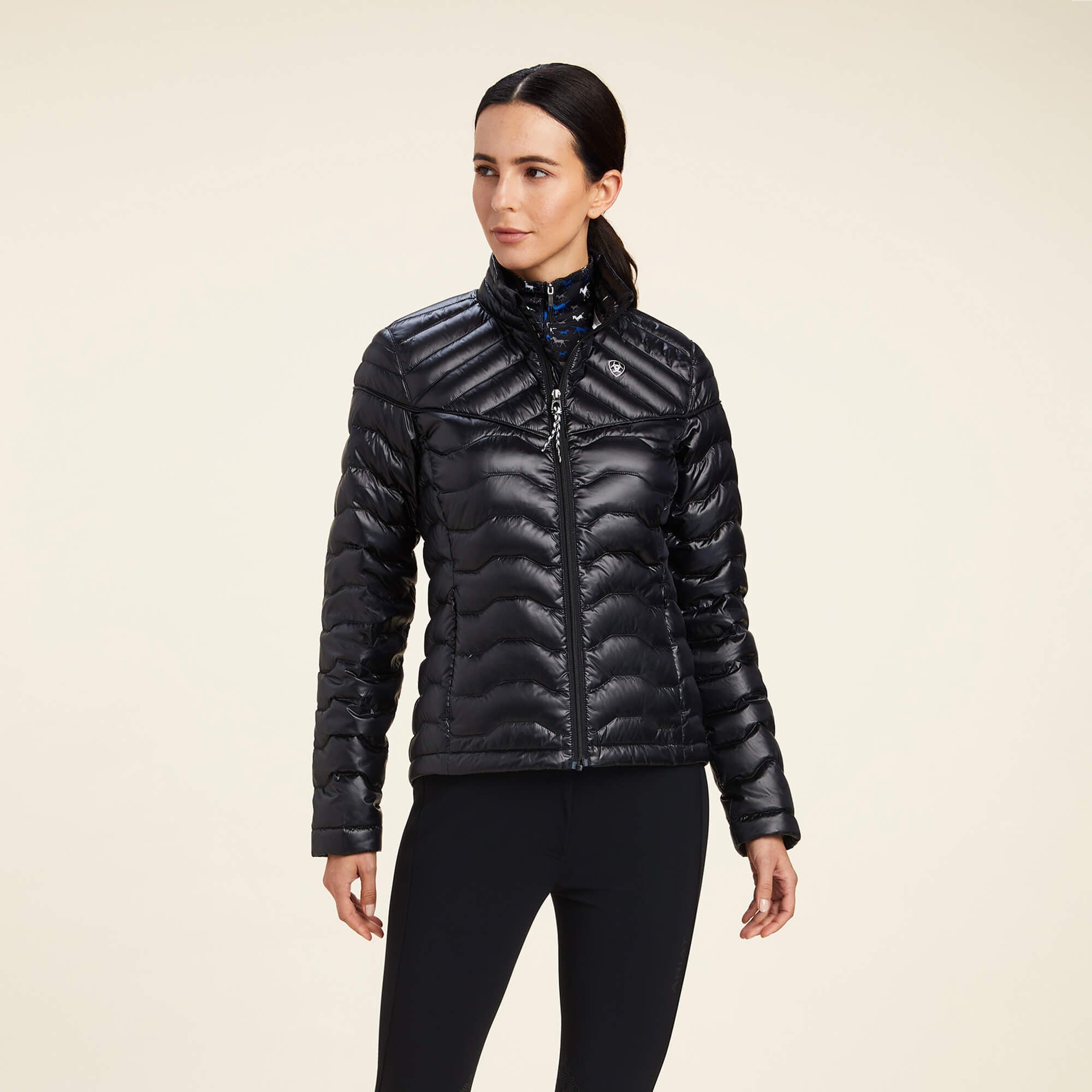 Ideal Down Jacket Women - IR BLACK