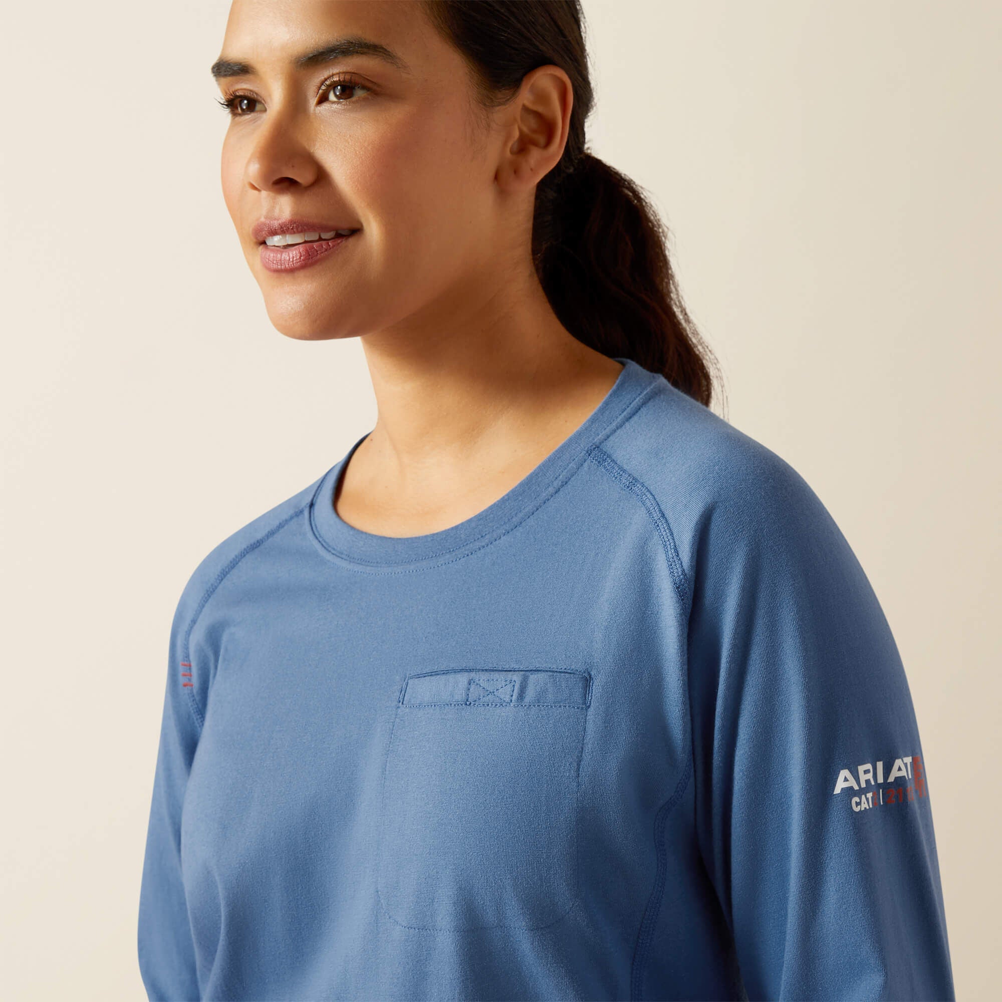 FR Air Crew T-Shirt Women - MEDIUM BLUE