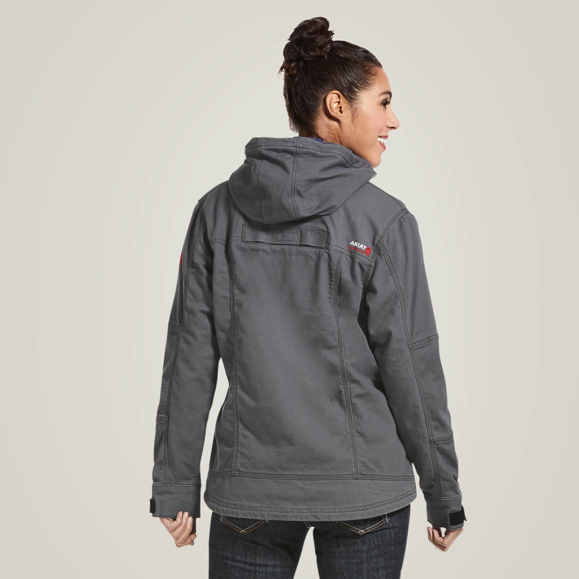 FR DuraLight Cordura Canvas Jacket Women - IRON GREY