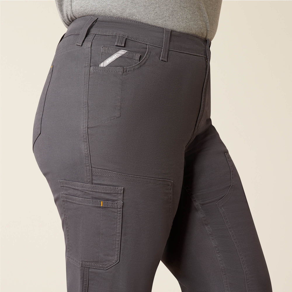 Rebar PR DuraStretch Made Tough Double Front Straight Pant Women - REBAR GREY