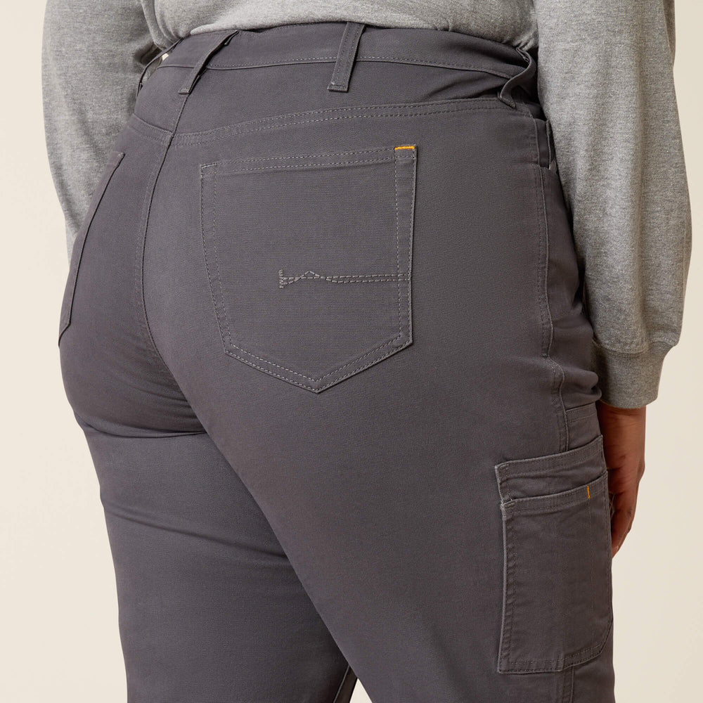 Rebar PR DuraStretch Made Tough Double Front Straight Pant Women - REBAR GREY