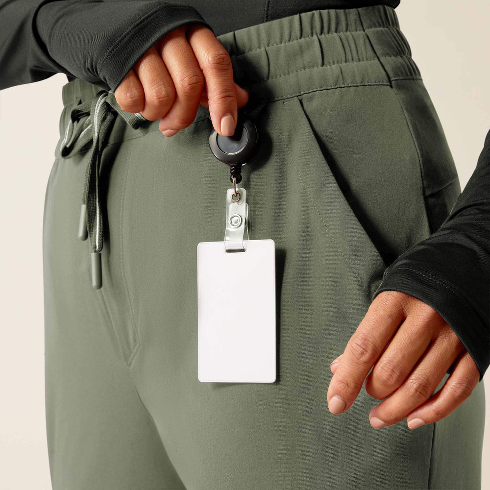 Blackwell Cargo Stretch Jogger Scrub Pant Women - OLIVE HEATHER
