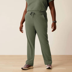 Nightingale Utility Stretch Scrub Pant Women - OLIVE HEATHER